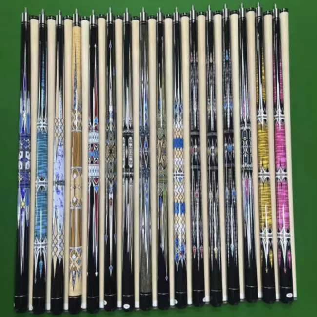 pool cue sticks